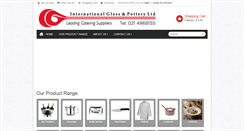 Desktop Screenshot of internationalglass.ie
